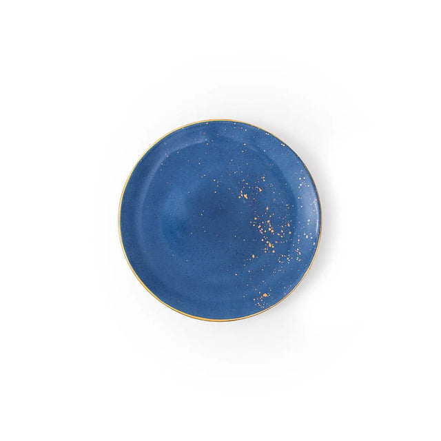 Bread Plate Golden Blue - Akireh