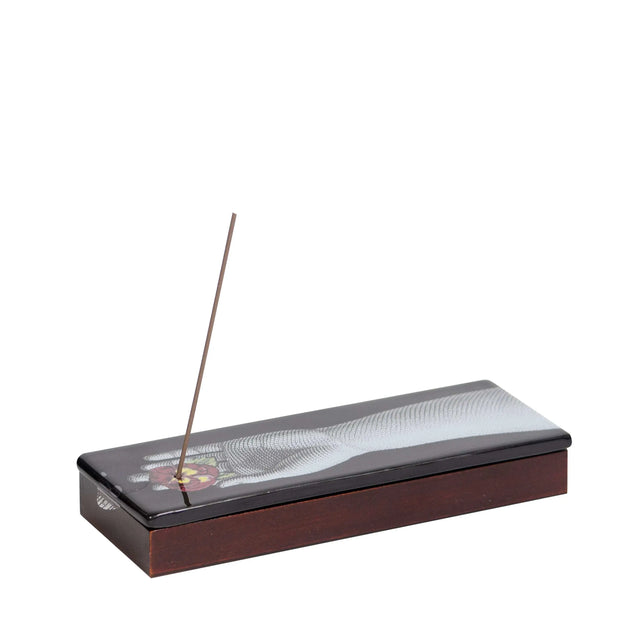 Pensee Nero Lid with Box and Incense - Akireh