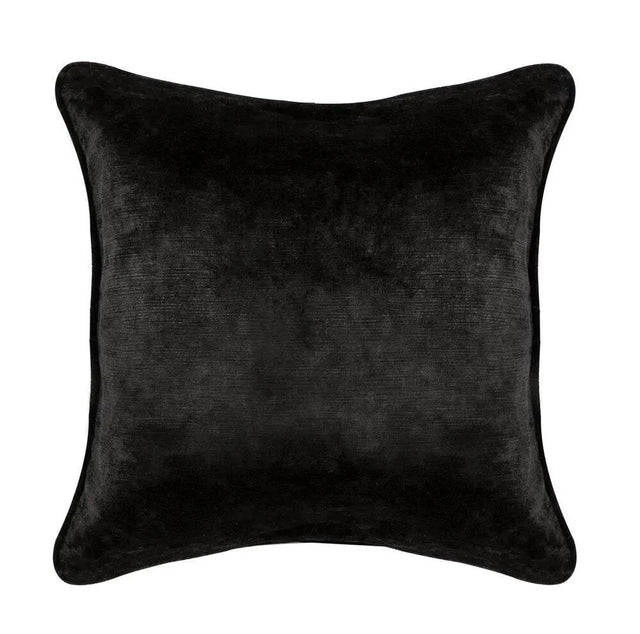 Black Zubi Cushion Cover - Akireh