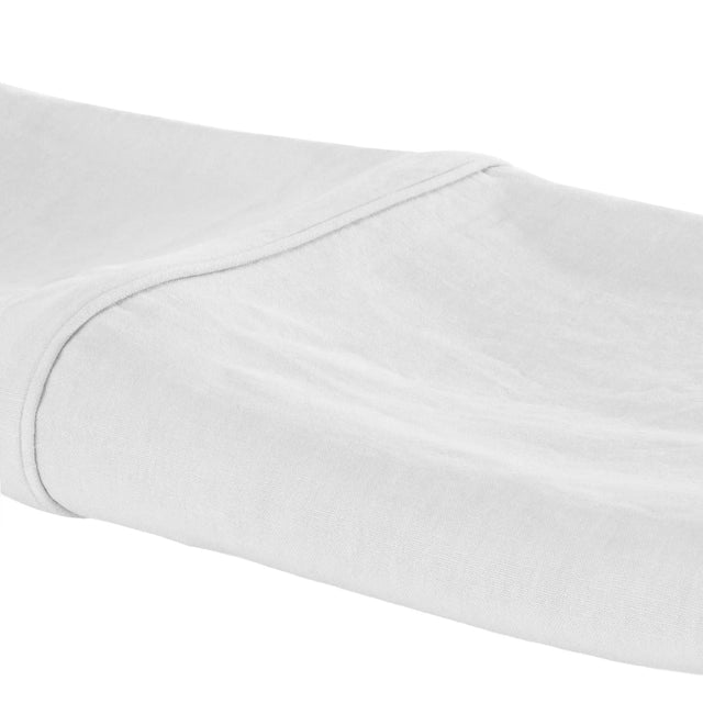Bed Cover White With Sewing - Akireh