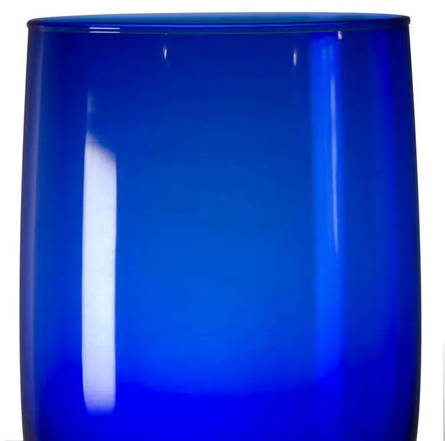 Set Wine Glasses Crystal Blue - Akireh