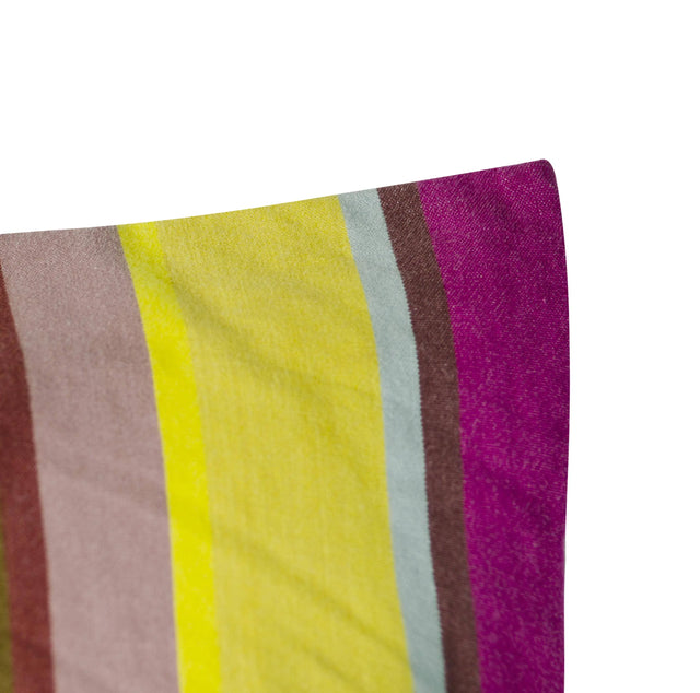 Multicolor Stripe Cushion Cover - Akireh