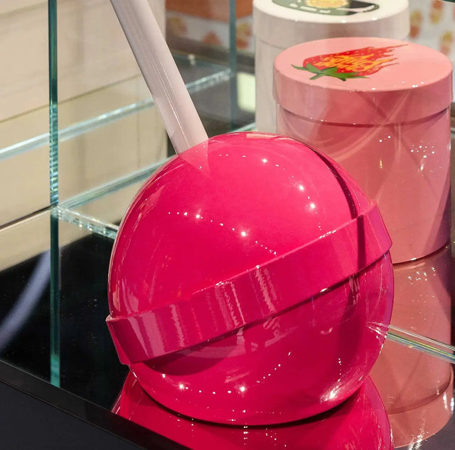 Vase Lollipop Pink by Valentina Fontana - Akireh