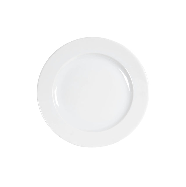 White ceramic dessert plate - Akireh