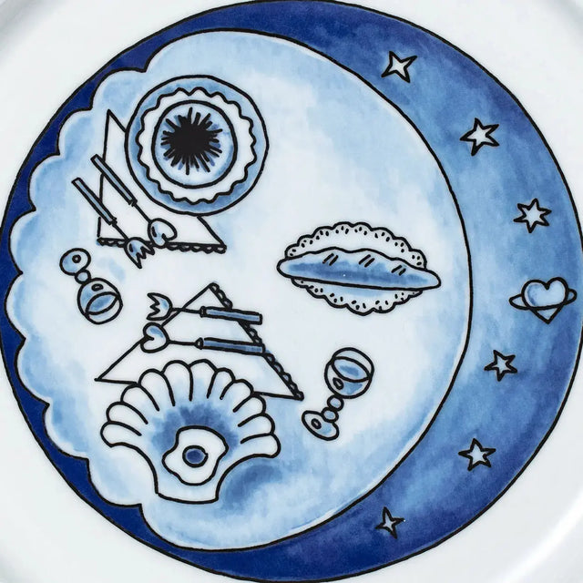 Moonlit Dinner Plate - Akireh