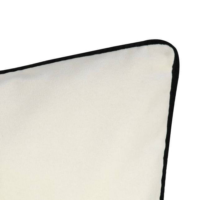 White Victoria cushion cover - Akireh