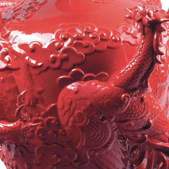 Dragon and Phoenix Vase - Akireh