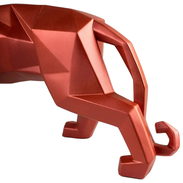 Sculpture Red Panther - Akireh