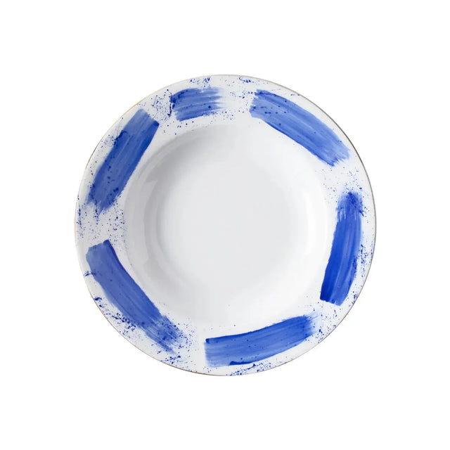 Soup Plate Brush Blue - Akireh