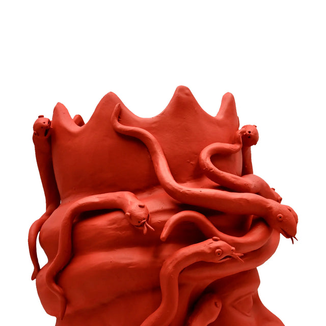 Medusa Vase (Red) - Akireh