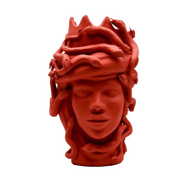 Medusa Vase (Red) - Akireh